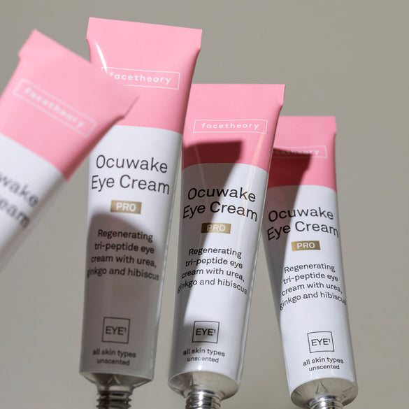 Crema occhi Ocuwake EYE1 PRO con peptidi, esilresorcinolo, ginkgo biloba e ibisco