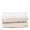 Asciugamani per il Viso, in Cotone Biologico Spesso (confezione da 2) - 100% Cotone Biologico